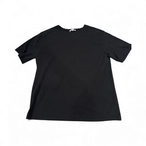Reformation Black Short Sleeve Tee